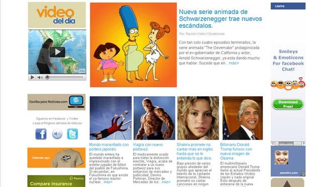 LatAm Parody Newspaper